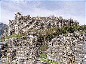 Der Bouleuterion im Orakelheiligtum von Dodona